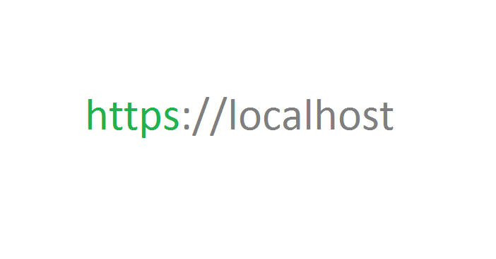 Self-signed certificate for local HTTPS connection