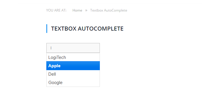 WordPress textbox autocomplete using Ajax/jQuery